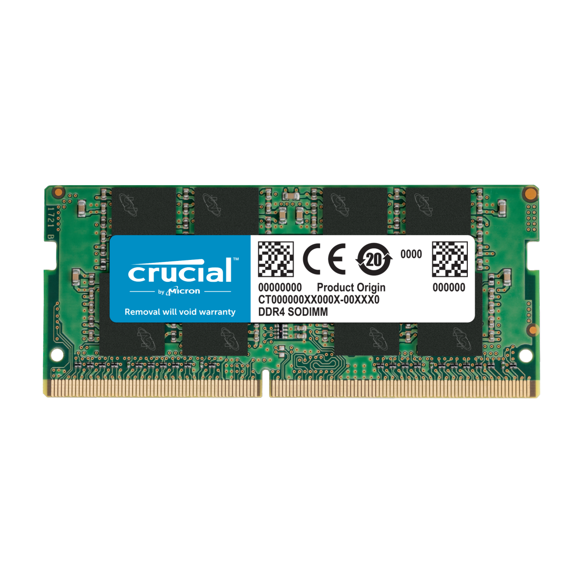Memorie notebook DDR4 16GB 2400 MHz Crucial - second hand