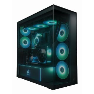 ARCTIC Xtender VG Black (Tinted Glass) Midi Tower Negru