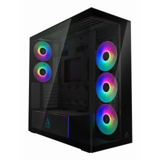 ARCTIC Xtender Black (Mirror Glass) Midi Tower Negru