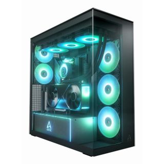 ARCTIC Xtender VG Black (Mirror Glass) Midi Tower Negru