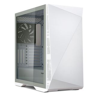 Zalman Z9 Iceberg ATX Mid Tower PC Case, White fan Midi Tower Alb