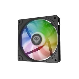 GENESIS Oxal 120 ARGB Carcasă calculator Ventilator 12 cm Negru