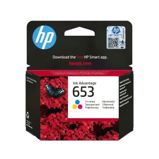 HP Cartuş de cerneală original 653 Ink Advantage tricolor