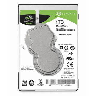 Seagate Barracuda 2.5" hard disk-uri interne 1 TB 5400 RPM 128 Mega bites 2.5" ATA III Serial