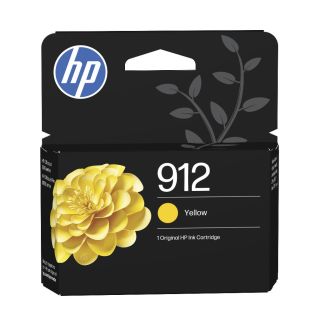 HP Cartuş de cerneală original 912 Galben