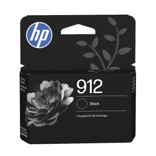 HP Cartuş de cerneală original 912 Negru