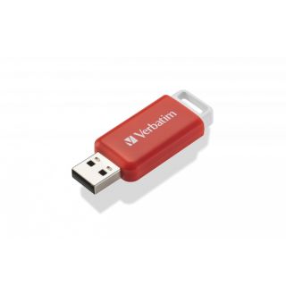 Verbatim DataBar memorii flash USB 16 Giga Bites USB Tip-A 2.0 Roşu