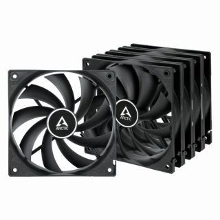 ARCTIC F12 Carcasă calculator Ventilator 12 cm Negru 5 buc.