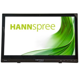 Hannspree HT161HNB monitoare LCD 39,6 cm (15.6") 1366 x 768 Pixel HD LED Ecran tactil Platou de masă Negru
