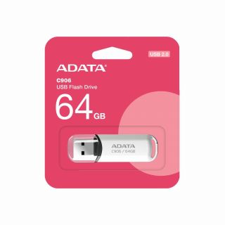 ADATA C906 memorii flash USB 64 Giga Bites USB Tip-A 2.0 Alb