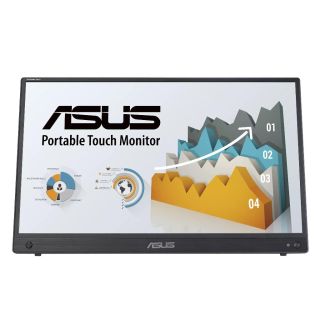 ASUS ZenScreen MB16AMTR monitoare LCD 39,6 cm (15.6") 1920 x 1080 Pixel Full HD Ecran tactil Negru