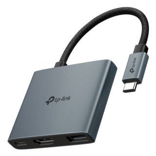 TP-Link UH3020C hub-uri de interfață USB tip-C 5000 Mbit/s Gri
