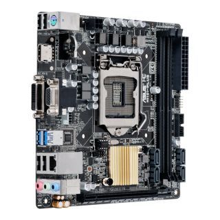 Placa de baza Asus H110i-Plus cu I/O Shield - second hand