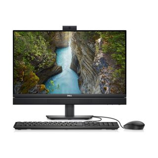 Dell OptiPlex 7470 24" FHD, i5-9500, 8GB DDR4, 256GB SSD NVME, Wifi, Webcam, Windows 11 optional, All-in-One refurbished grad A