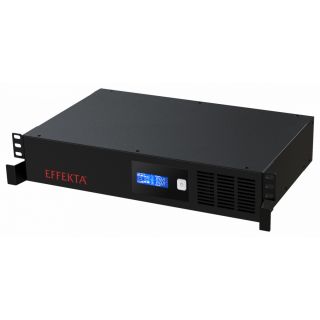 UPS Effekta Office RM 600, 600VA, 360W, line-interactive, sinus modificat - nou