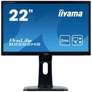 Iiyama Prolite B2282HS, 21.5" LED, 1920x1080 FHD, monitor refurbished