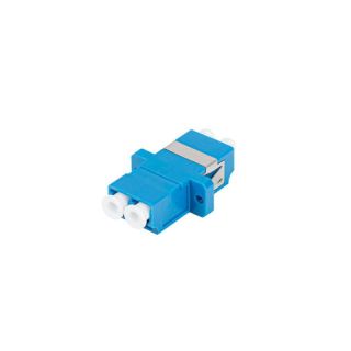 Adapt. fibra optică SM LC/UPC duplex