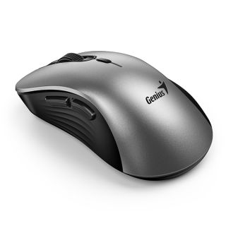 MOUSE Genius, Ergo "NX-8100S AI", PC sau NB, wireless, 2.4GHz, optic, 1600 dpi, butoane/scroll 6/1, , gri-argintiu, "31030040404"