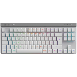 LOGITECH G515 LIGHTSPEED TKL - WHITE - US INTL - 2.4GHZ/BT- EMEA28i-935 - TACTILE "920-012539"
