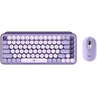 LOGITECH POP ICON COMBO - LILAC - US INTL - BT - INTNL-973 "920-013078"