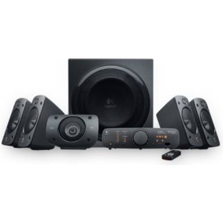 BOXE LOGITECH 5.1, RMS: 500W (4 x 67W, 1 x 165W, 1 x 67W), telecomanda wireless, black, "Z906" "980-000468"