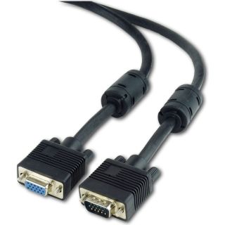 CABLU video GEMBIRD, adaptor VGA (T) la VGA (M), 1.8m, premium, dublu ecranat, negru, "CC-PPVGAX-6B"