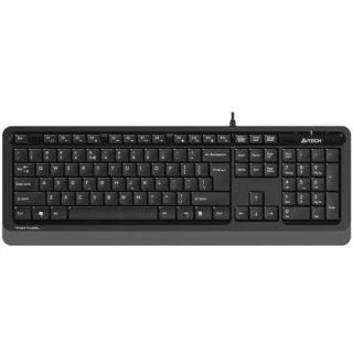 TASTATURA A4TECH, "Fstyler USB", cu fir, 104 taste format standard, USB, negru & gri, "FK10 Grey"