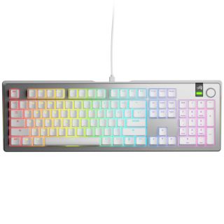 Glorious Tastatura mecanica GMMK 3 PRO 100% Prebuilt, USB-C, Fox Switches, US layout, 104 taste, Gri "GLO-KB-GMMK3-PRO-100-PB-FOX-W-SIL-US"