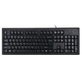 TASTATURA A4TECH, "KR83", cu fir, 104 taste format standard, USB, negru, "KR-83-USB"