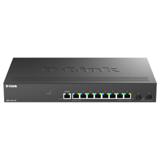 DLINK SW 8P-GB 2P-SFP SMART MANAGED POE