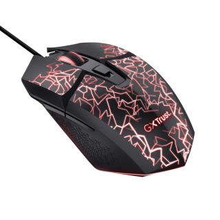 Mouse Trust GXT 113 Felox 6400 DPI, negr