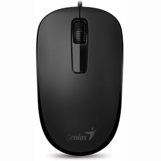 MOUSE Genius, "DX-125", PC sau NB, cu fir, USB, optic, 1000 dpi, butoane/scroll 3/1, , negru, "31010106100"