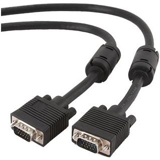CABLU video GEMBIRD, VGA (T) la VGA (T), 1.8m, premium, dublu ecranat, negru, "CC-PPVGA-6B"