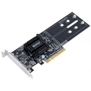 Card PCI-E, adaptor M.2 Synology, intern, PCI-E la M.2 slot x 2, "M2D18"