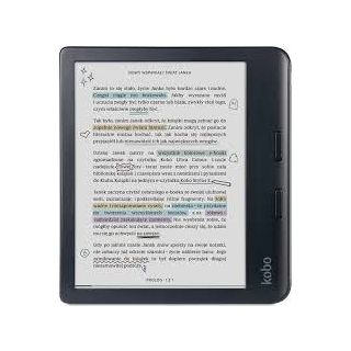 Kobo Libra Colour e-Book Reader|E Ink touchscreen 7 inch|1680×1264|32GB|1GHz|0.215kg|Wireless|Comfort Light PRO|IPX8 - up to 60 mins in 2 metres of water|Bk "N428-KU-BK-K-CK"