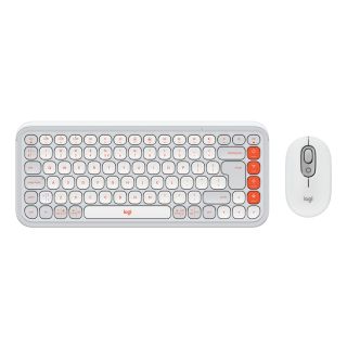 LOGITECH POP ICON COMBO - OFF WHITE - US INTL - BT - INTNL-973 "920-013141"