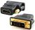 Adaptor DVI-D - HDMI T/M, Roline 12.03.3116A - Black