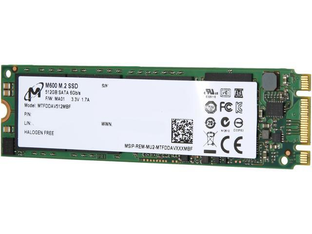 SSD Micron M600 256GB M.2 SATA - second hand 
